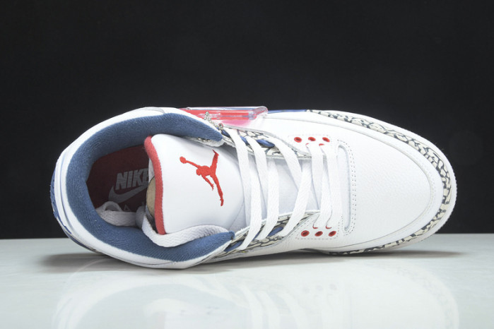 AIR JORDAN 3 RETRO TRUE BLUE NIKE AIR FIRST LOOK 854262-106