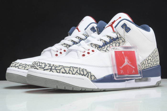 AIR JORDAN 3 RETRO TRUE BLUE NIKE AIR FIRST LOOK 854262-106