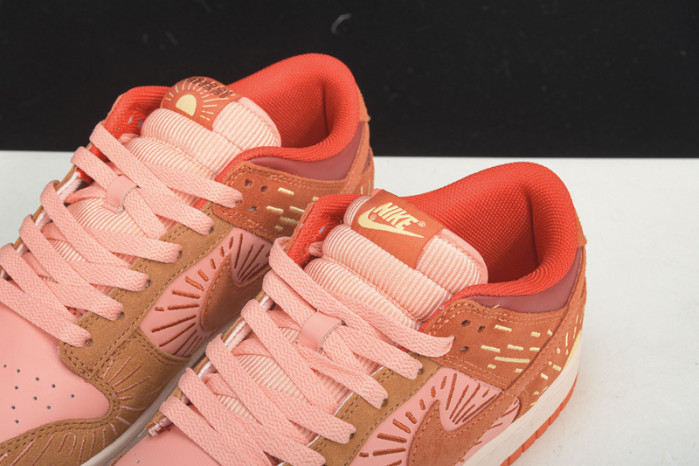 NIKE DUNK LOW "Orange-Crimson" DO6723-800