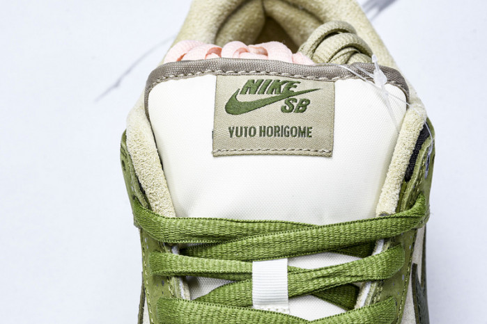 Yuto Horigome × Nike SB Dunk Low Pro QS Matcha HF8022-300