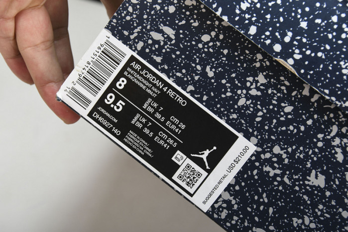 Air Jordan 4 RETRO“Midnight Navy”   DH6927-140