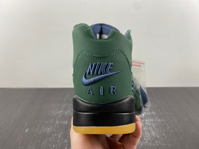 Air Jordan 5 "Navy Green”  FZ5758-003