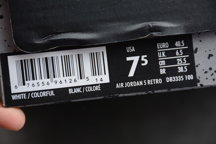 AirJordan 5 Retro Alternate Bel-Air DB3335-100