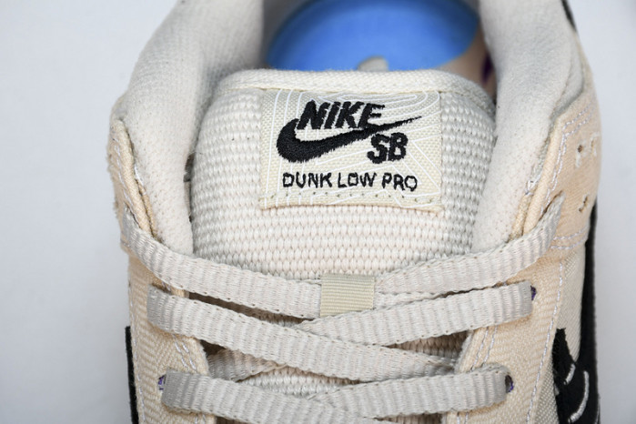Albino & Preto x NK Dunk SB Low Pro QS“Pearl White”   FD2627-300