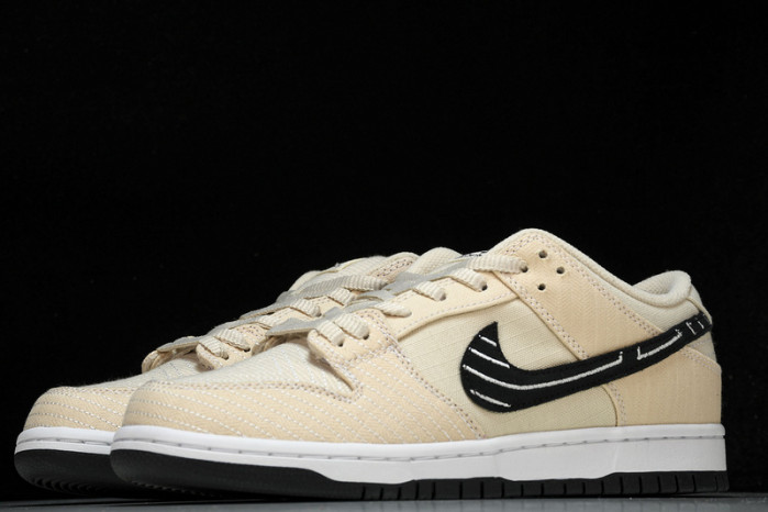 Albino & Preto x NK Dunk SB Low Pro QS“Pearl White”   FD2627-300