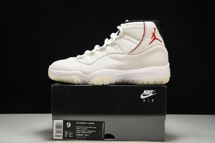 Air Jordan 11 “Platinum Tint” 378037-016
