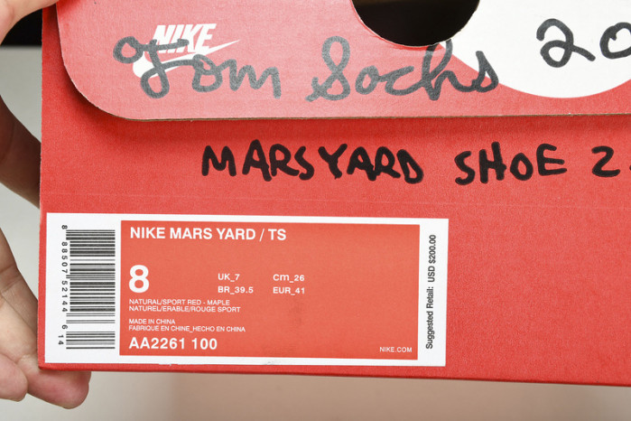 Tom Sachs x Nike Mars Yard 2.0  AA2261-100