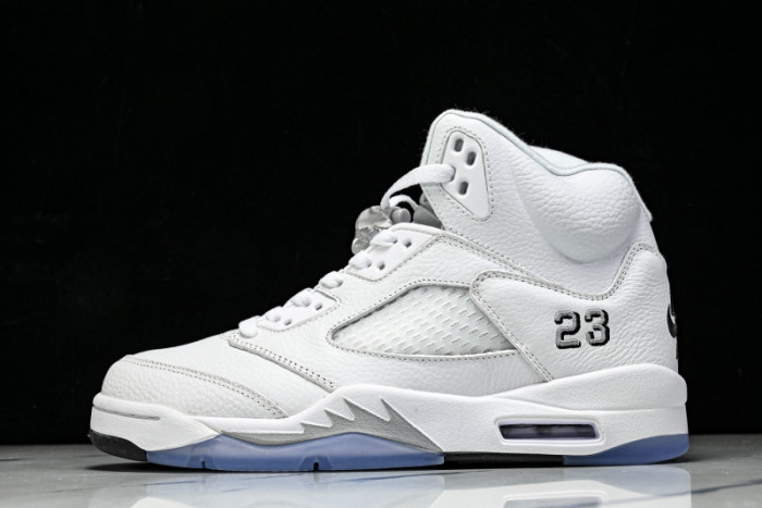 Air Jordan 5 Retro "White Metallic"   HQ7978-103