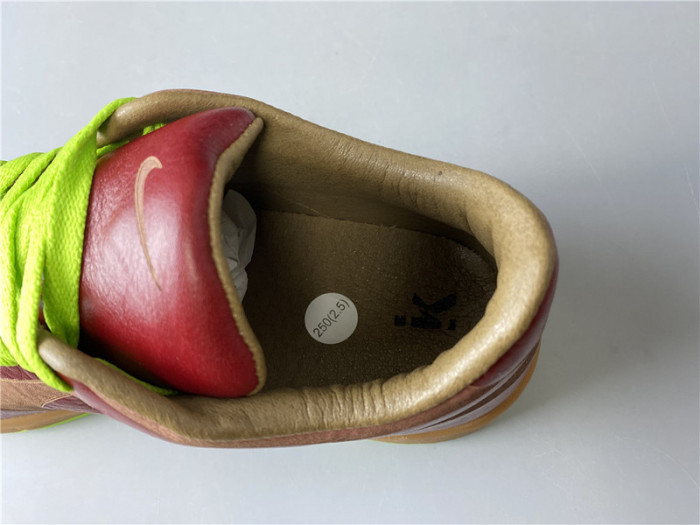 Nike Dunk Low 1-Piece  Varsity Red Chartreuse 311611-661